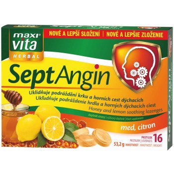 Maxi Vita Herbal SeptAngin - med a citron