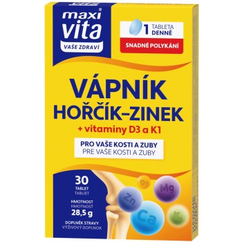 Maxi Vita Vápník-hořčík-zinek