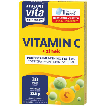 Maxi Vita Vitamin C + zinek