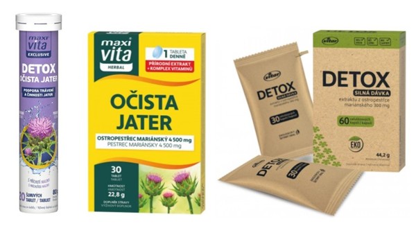 Detox - ostropestrec