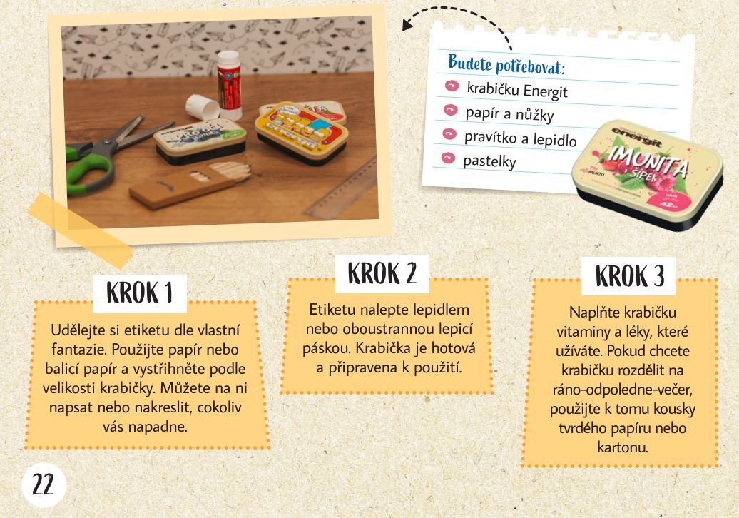 Dávkovač léků_Energit_upcyklace