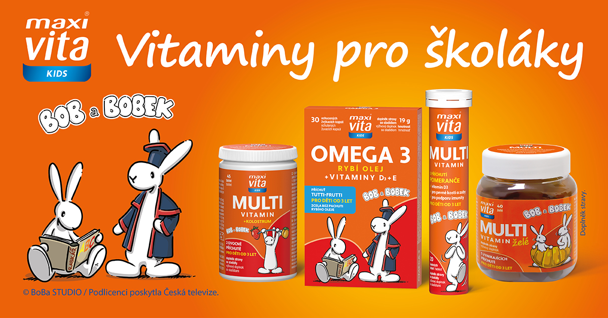 MaxiVita Kids - vitaminy pro děti