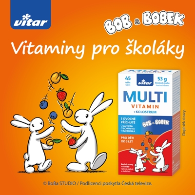 Vitaminy Vitar Kids - Bob a Bobek