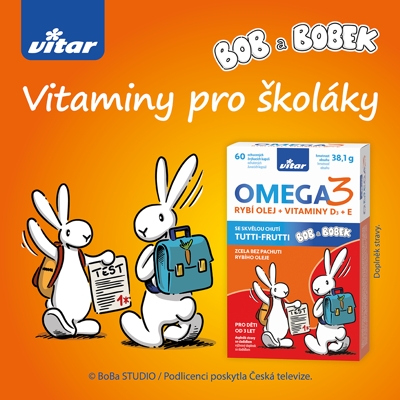 Vitar Kids Omega 3 - Bob a Bobek